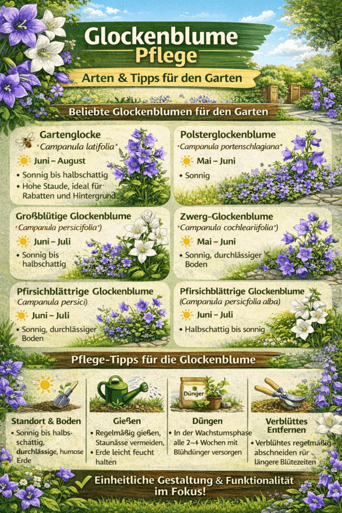 Glockenblume Pflege - wie geht das?