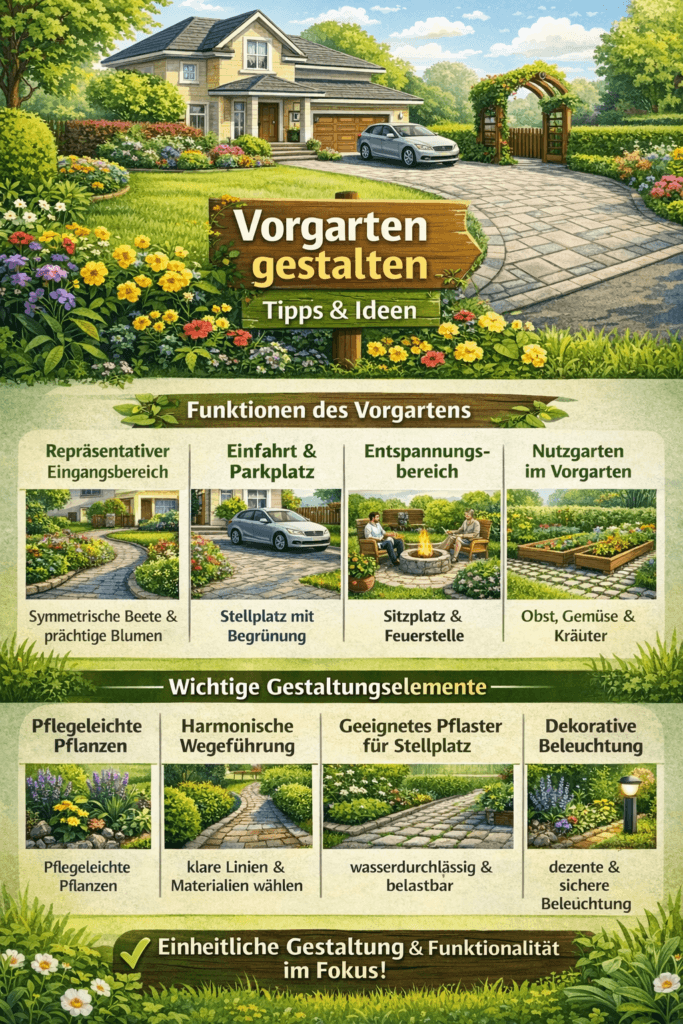 Mit Stil und Anspruch den Vorgarten gestalten