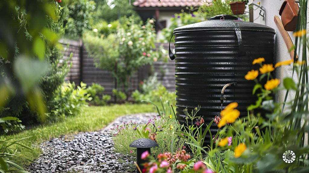 Kunststoffbehälter für Gartenabfälle und Gartenarbeiten